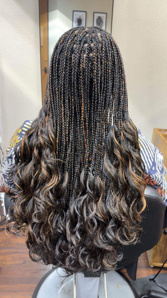 French Curl Braids