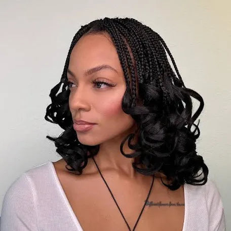 French Curl Bob Braids